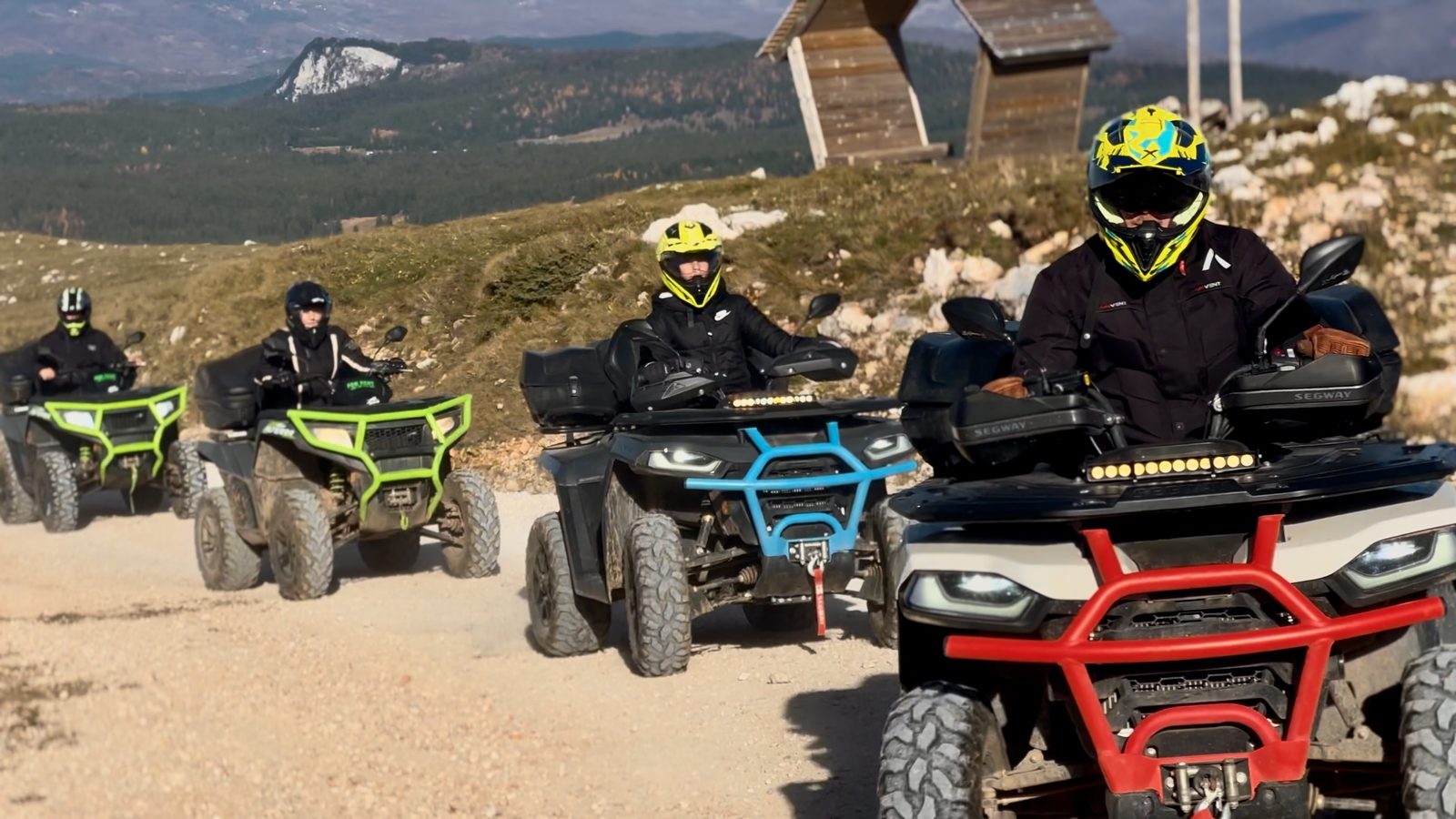 ATV rental Jahorina voznja makadamskim putem